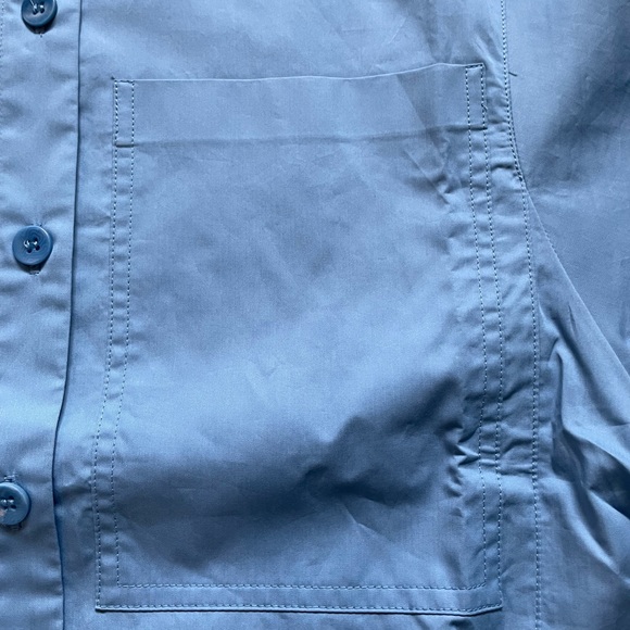 2022 spring Tibi Eco Poplin Rolled Sleeve Shirt Dress - Picture 6 of 10